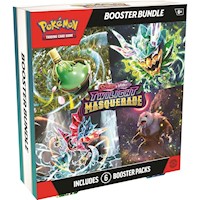 JUEGO DE CARTAS POKÉMON TCG SCARLET & VIOLET TWILIGHT MASQUERADE BOOSTER PACK (INGLÉS)